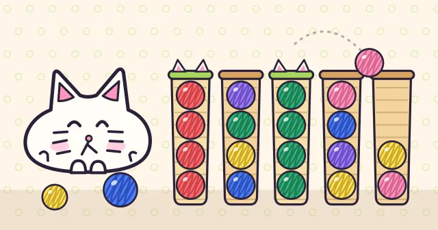 毛線分分色遊戲畫面